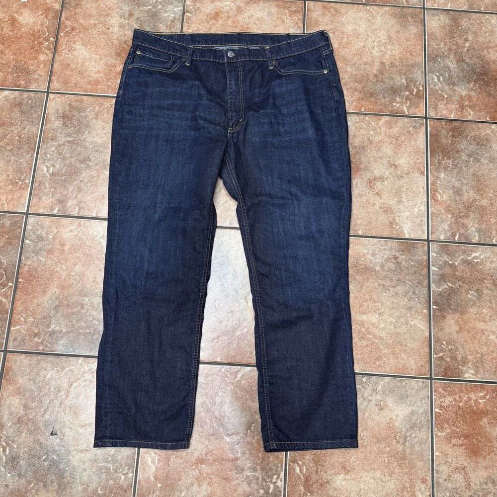 Levi's 541 Dark Wash Athletic Tapered Leg Jeans Men's 40 X 30